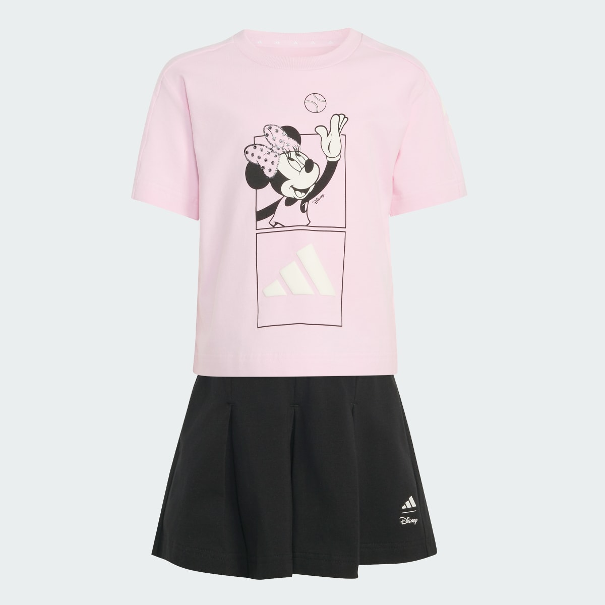 Camiseta deportiva para niños color rosa y blanco - vista 5