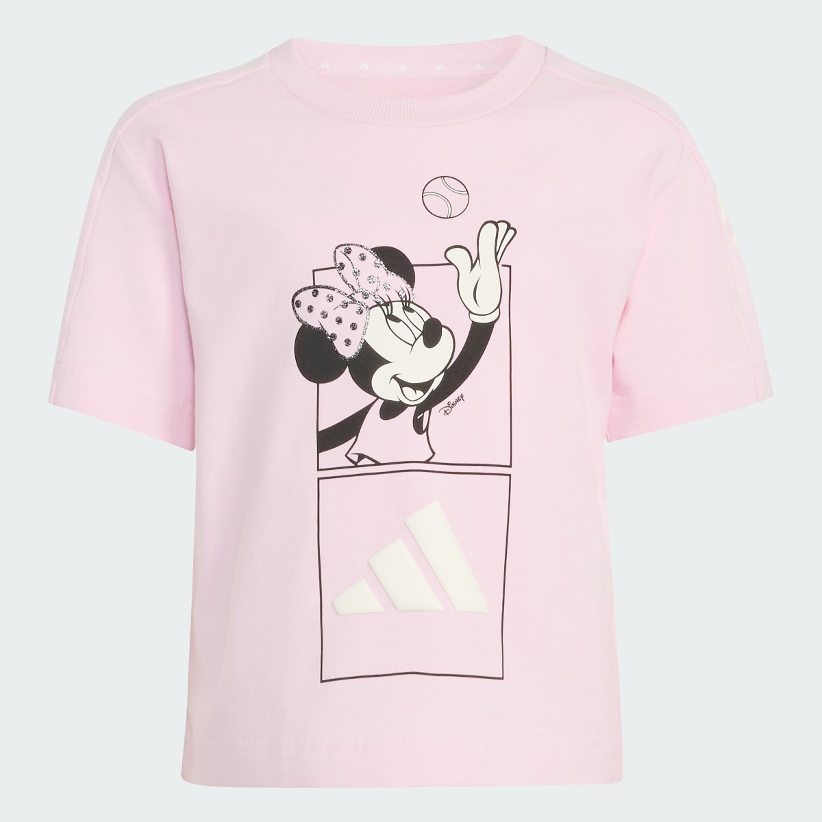 Camiseta deportiva para niños color rosa y blanco - vista 6