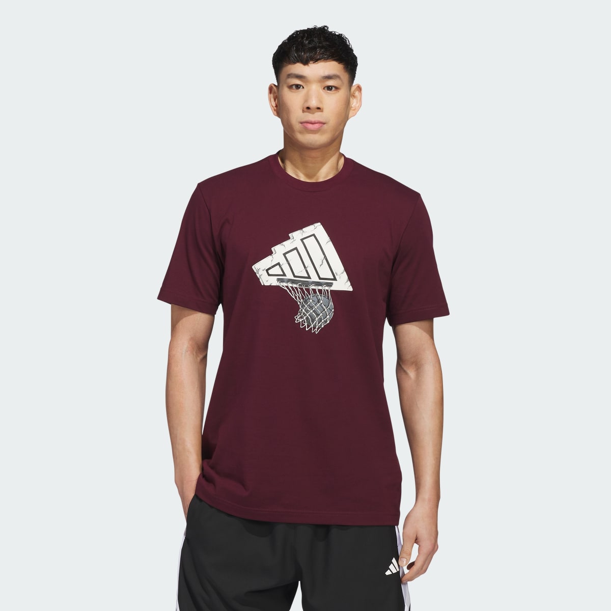Prenda deportiva para hombre color granate - vista 1