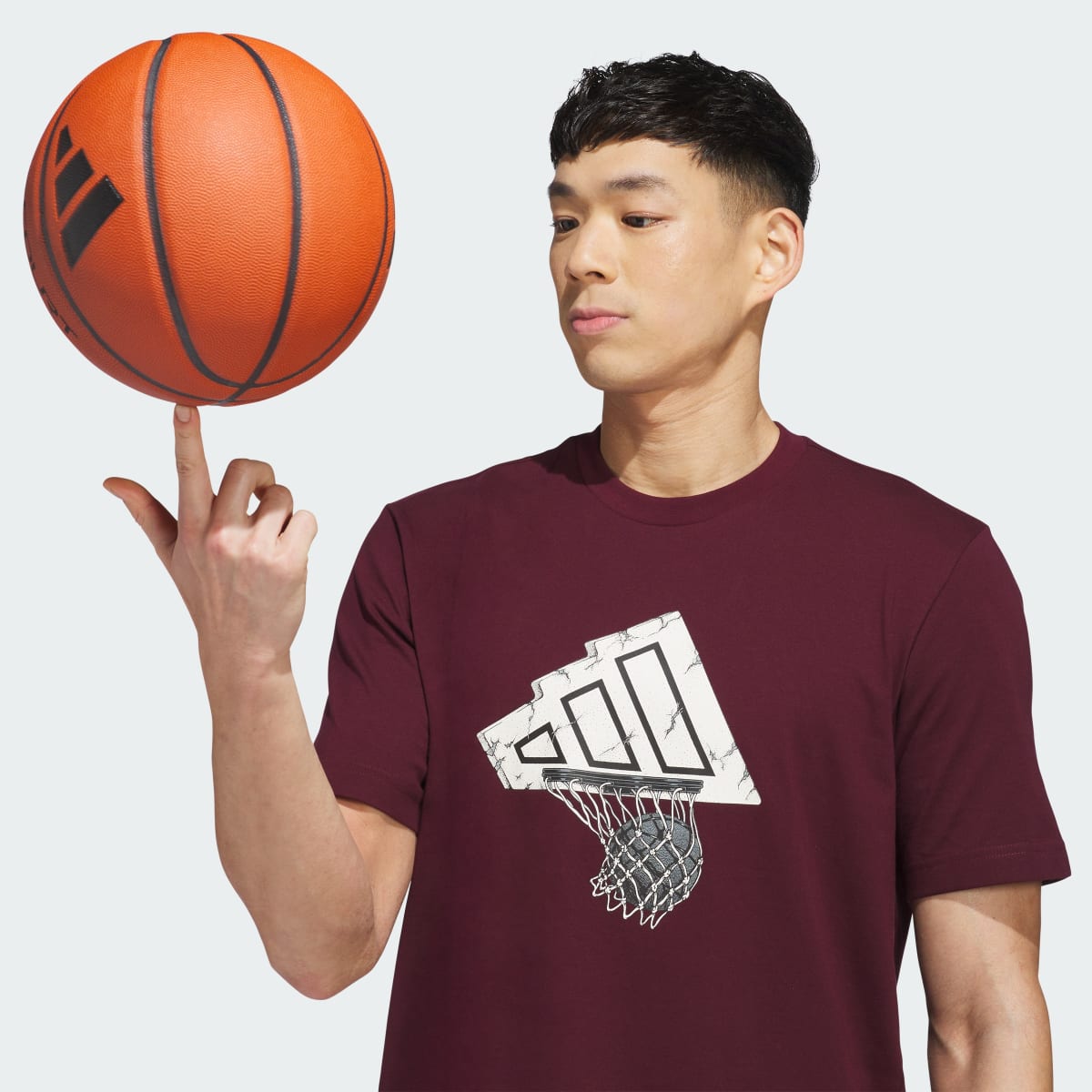 Prenda deportiva para hombre color granate - vista 6