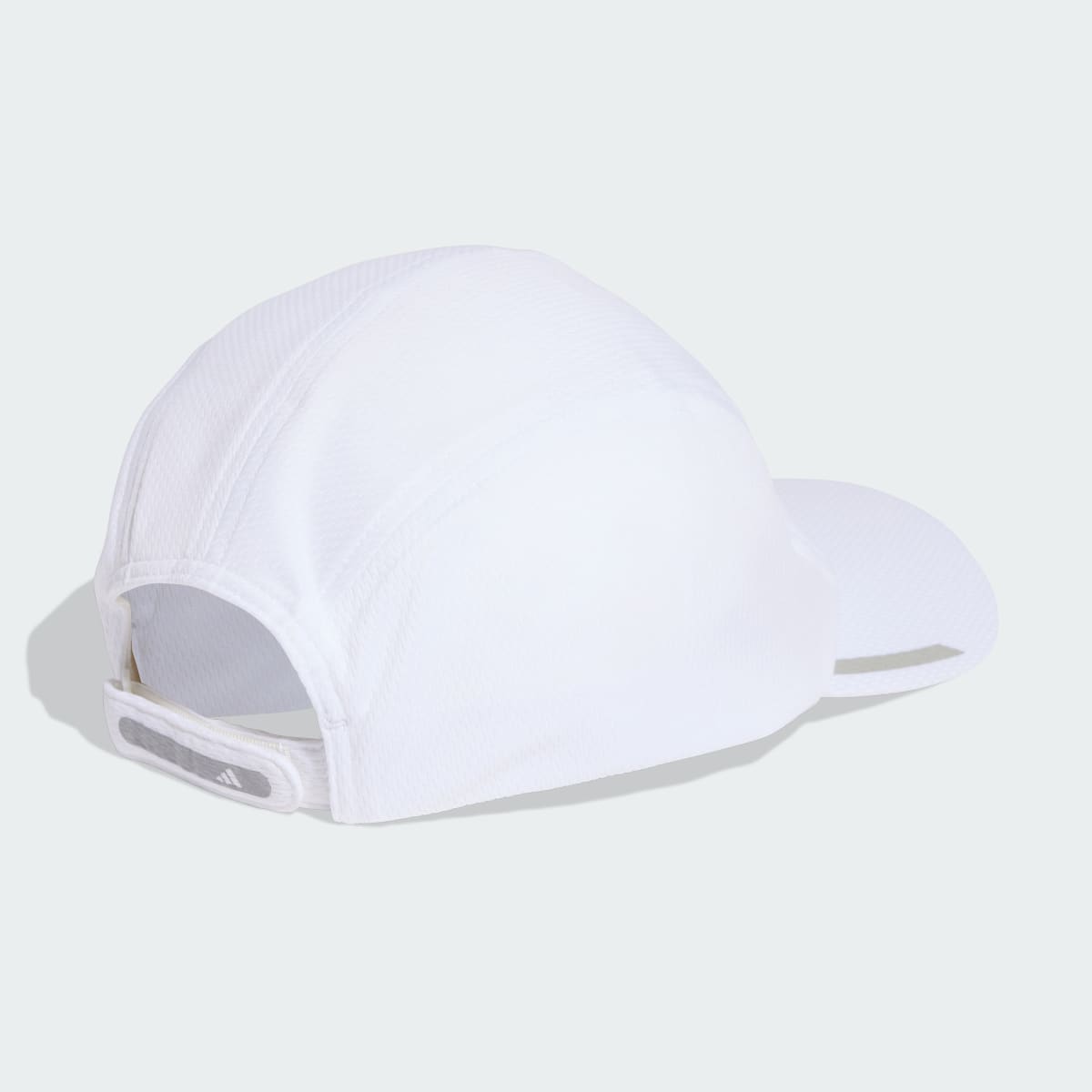 Gorra deportiva unisex color blanco y plateado - vista 4