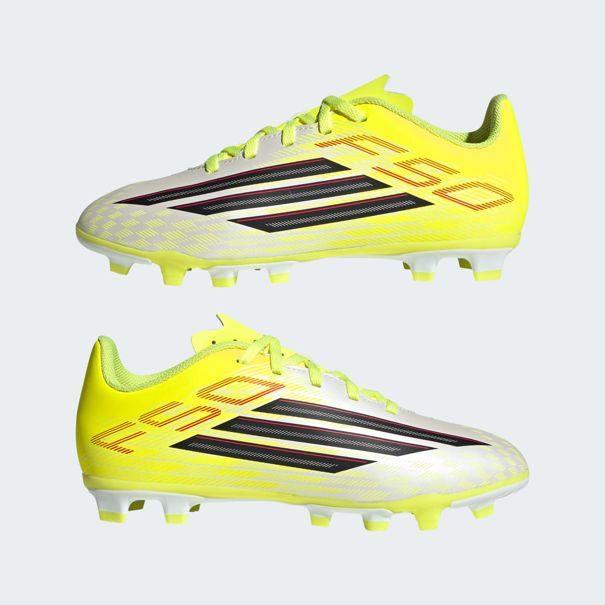 Guayos de fútbol para niños color verde y negro - vista 8