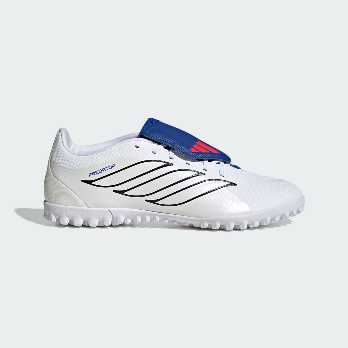 Guayos de fútbol unisex color blanco y azul - vista 2