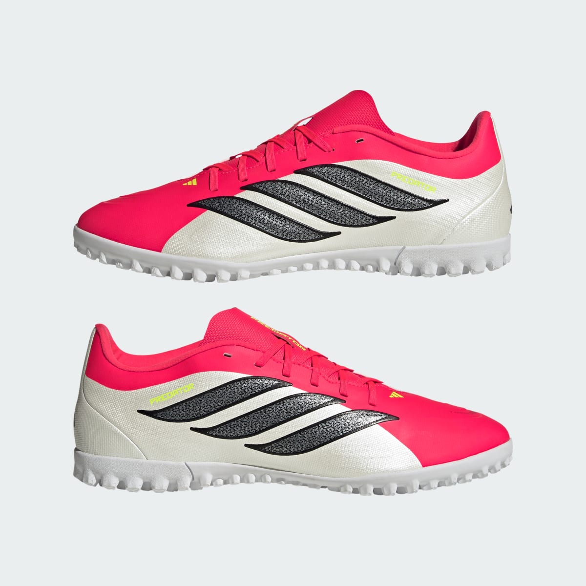 Guayos de fútbol unisex color rojo y negro - vista 8