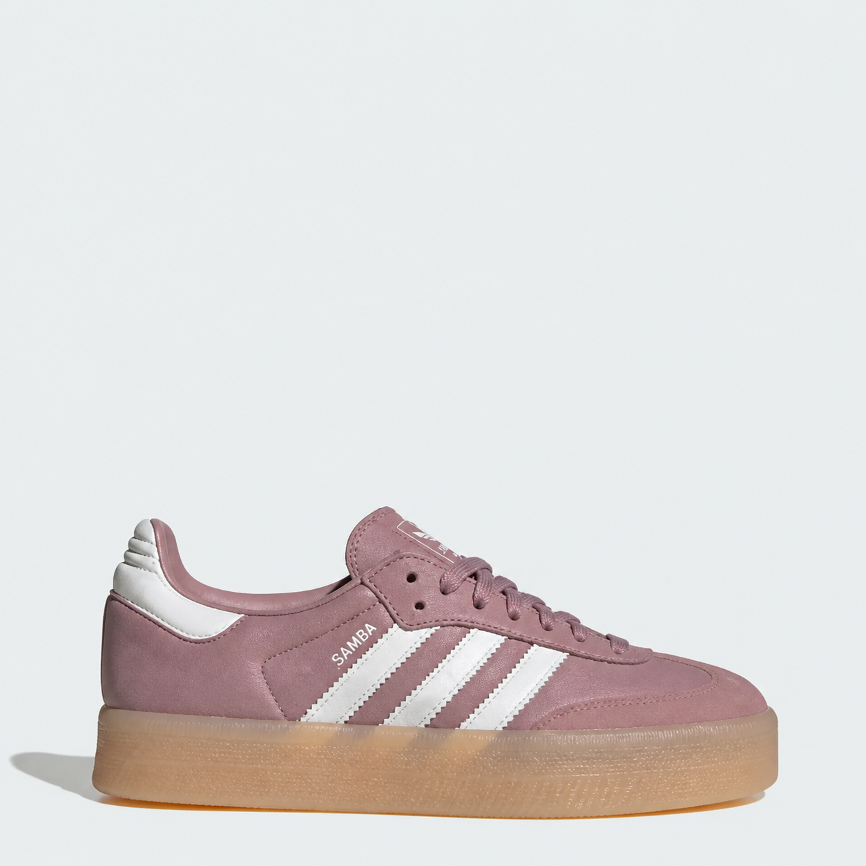 Tenis casuales de plataforma para mujer color morado KI2150