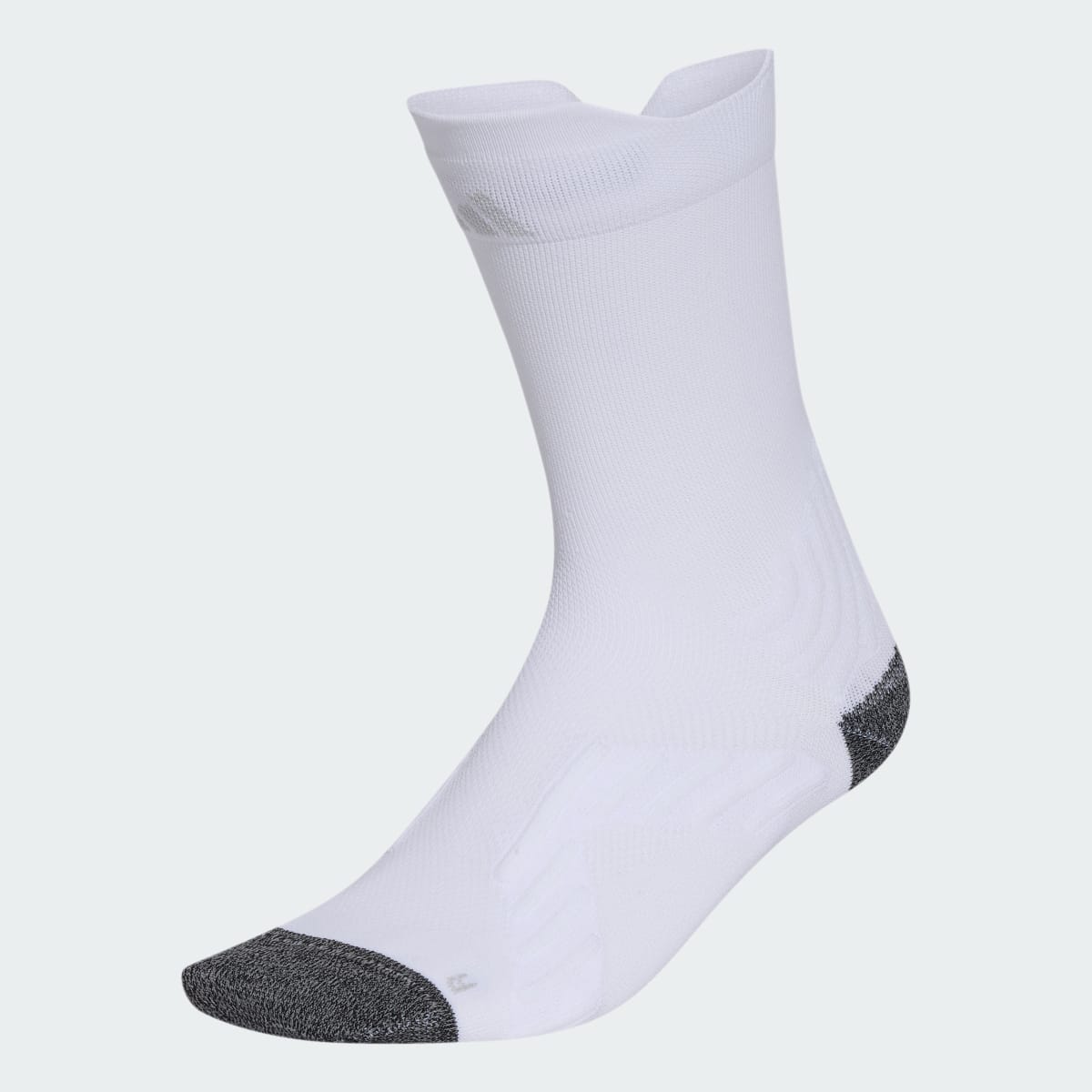 Medias deportivas unisex color blanco y gris - vista 1