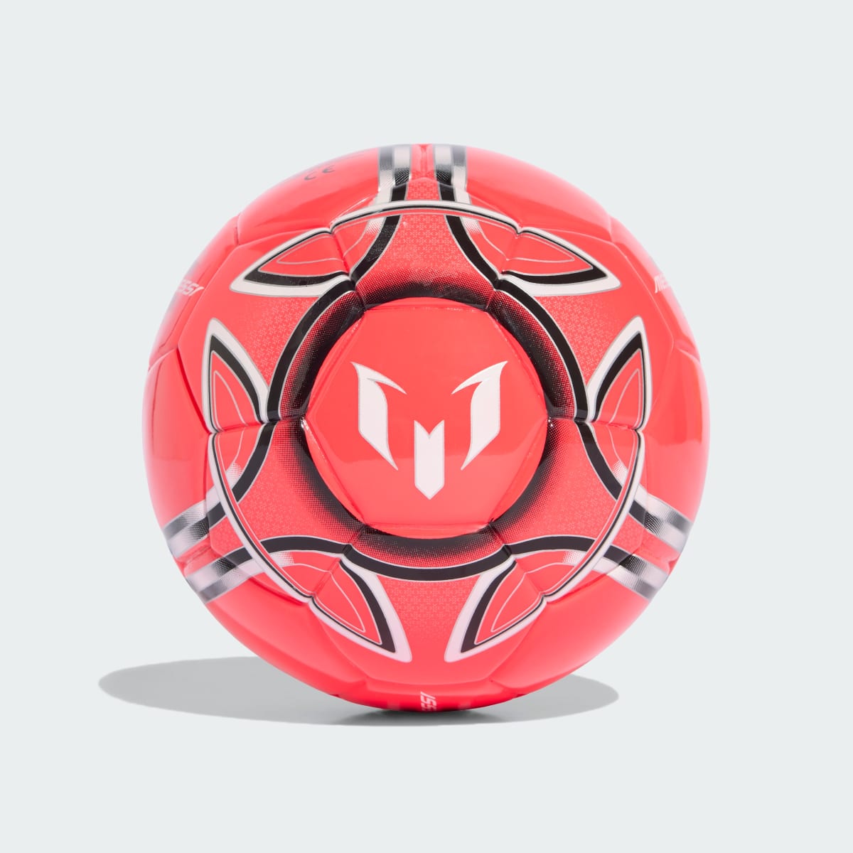 Balón de fútbol unisex color rojo y negro - vista 3