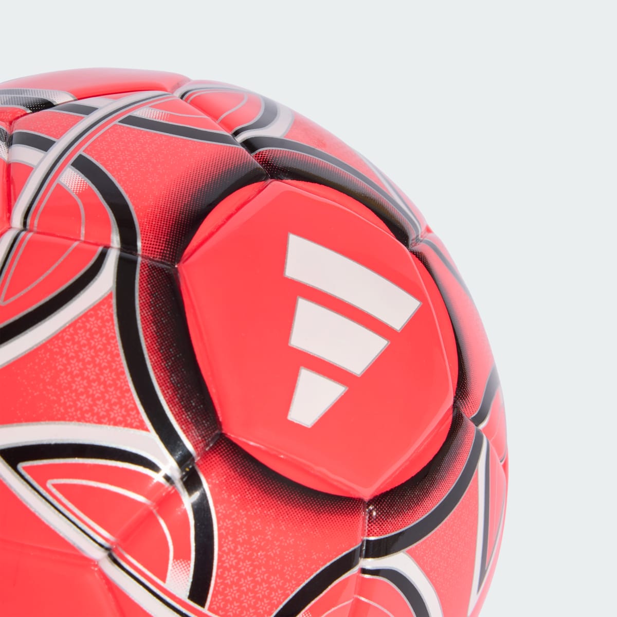Balón de fútbol unisex color rojo y negro - vista 4