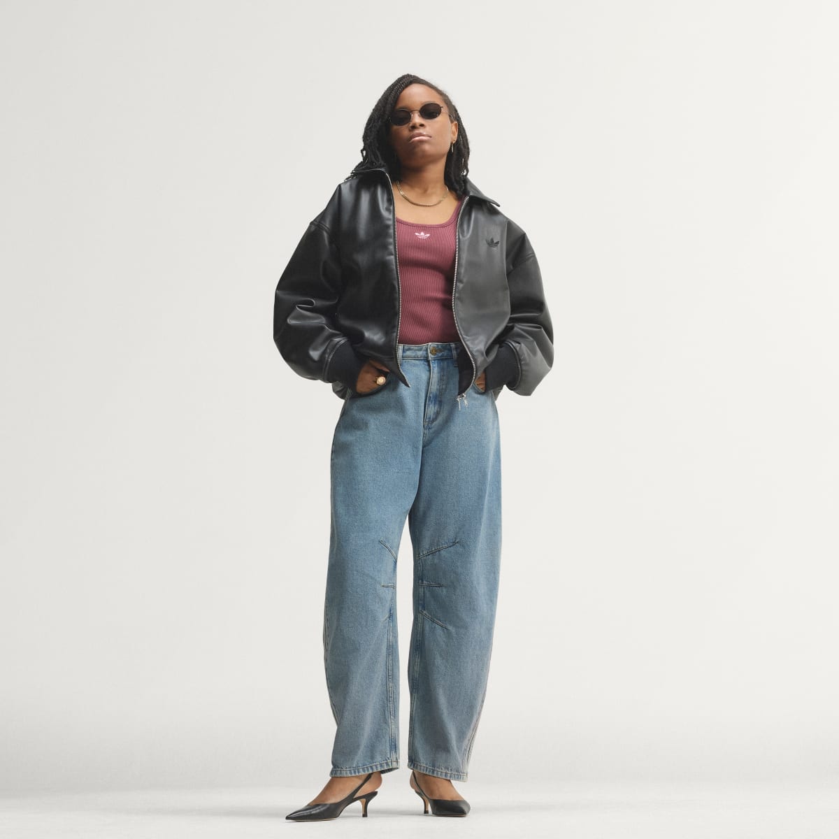 Pantalón deportivo para mujer color azul - vista 3
