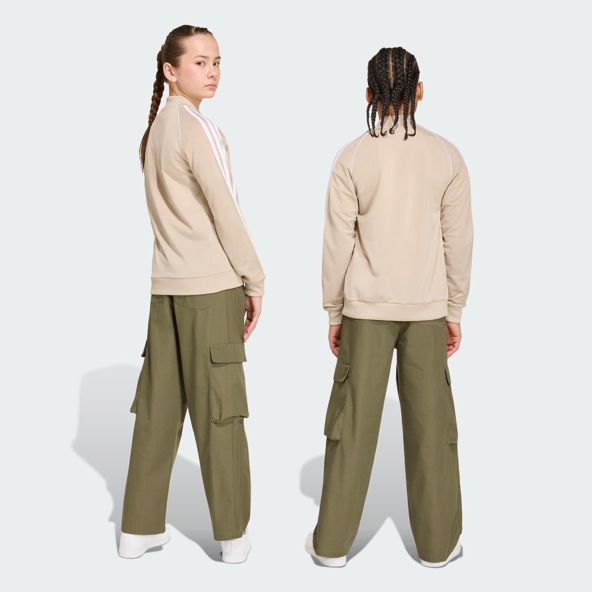 Pantalón deportivo para niños color tono neutro - vista 3