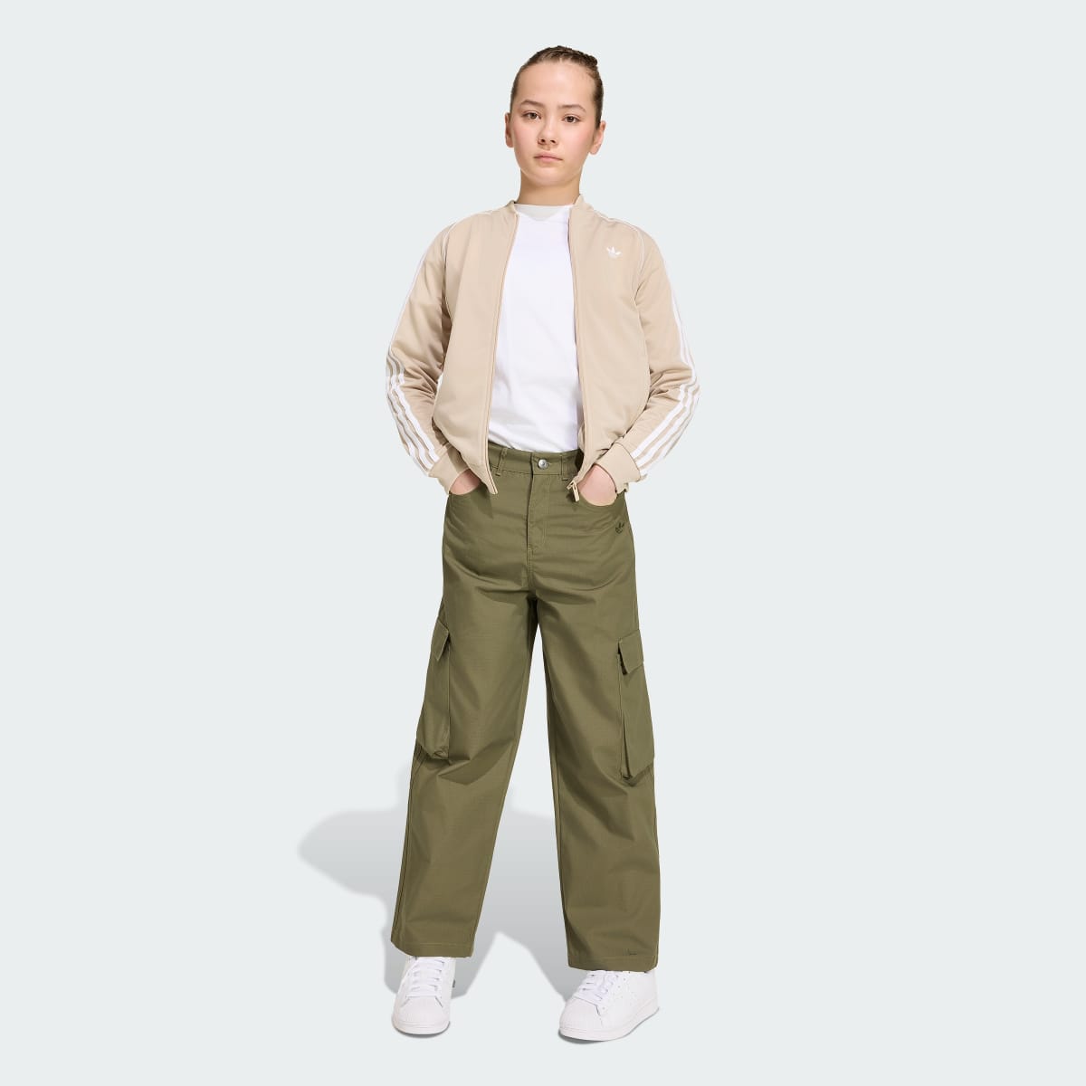 Pantalón deportivo para niños color tono neutro - vista 6