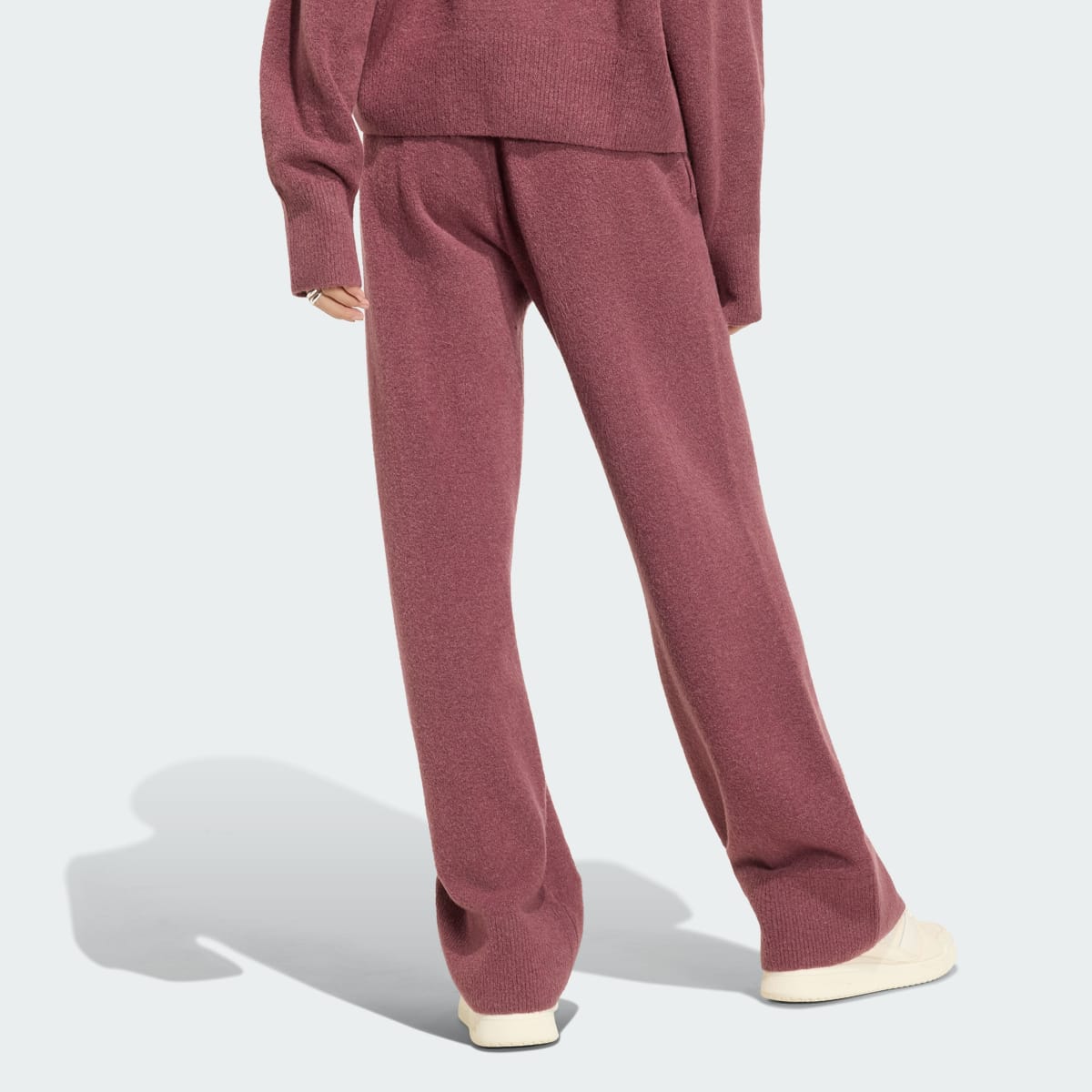 Pantalón deportivo para mujer color granate - vista 3