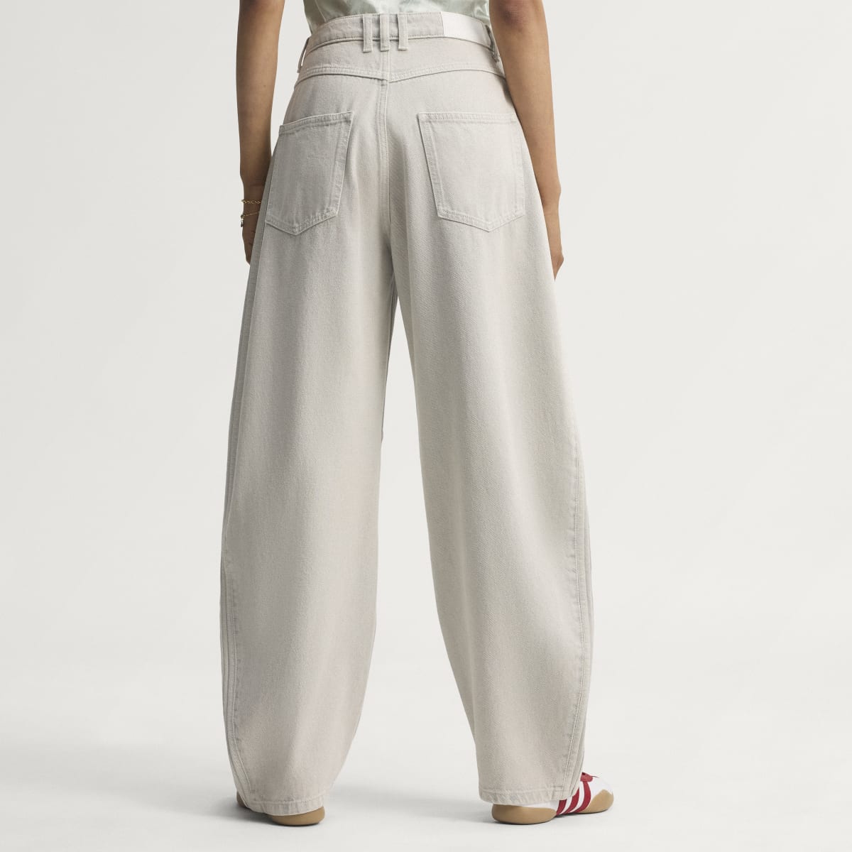 Pantalón deportivo para mujer color gris - vista 2