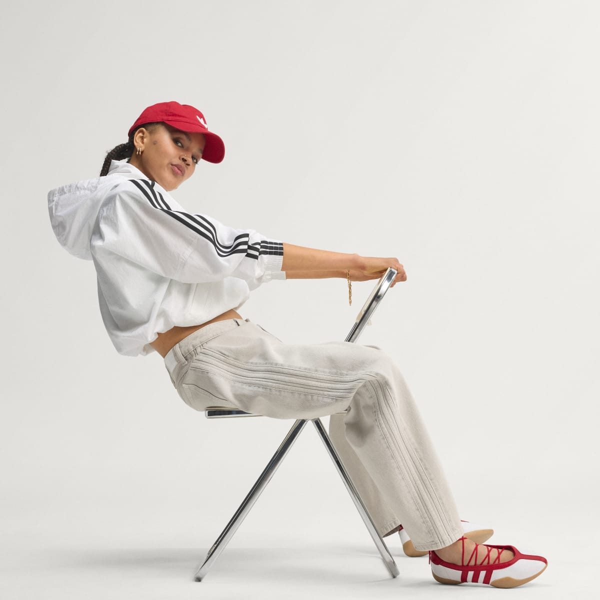 Pantalón deportivo para mujer color gris - vista 5