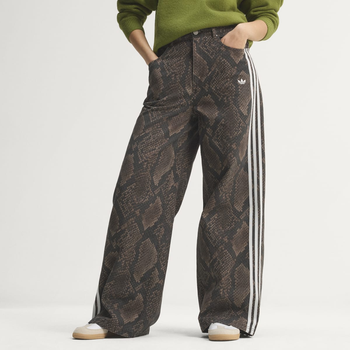 Pantalón deportivo para mujer color café - vista 1