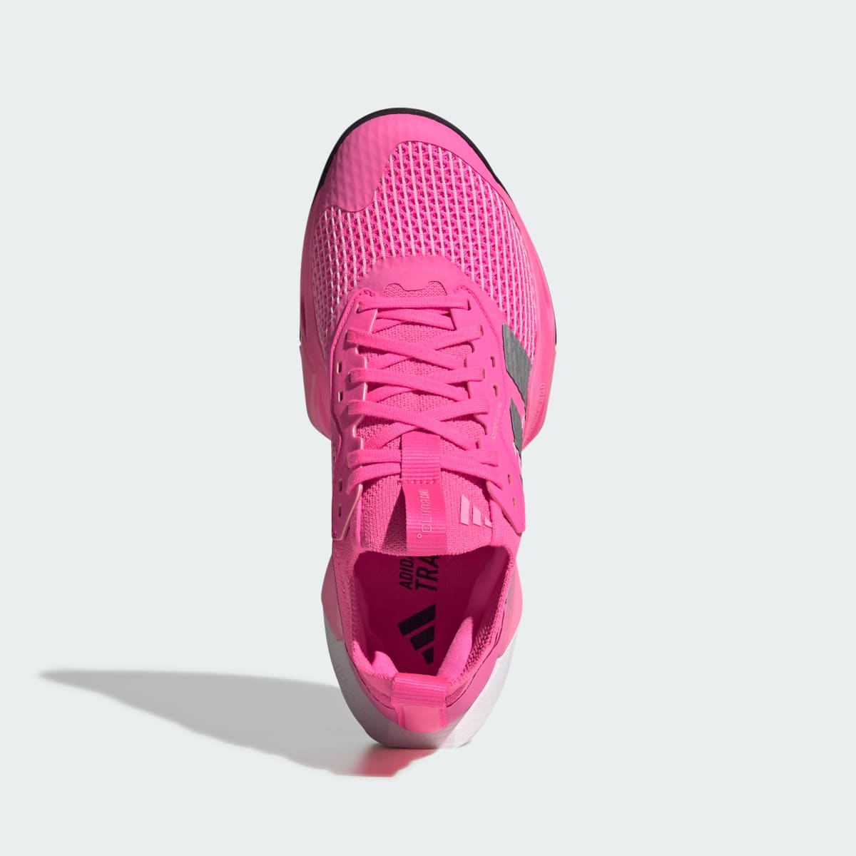 Tenis de entrenamiento para mujer color rosa y plateado - vista 3