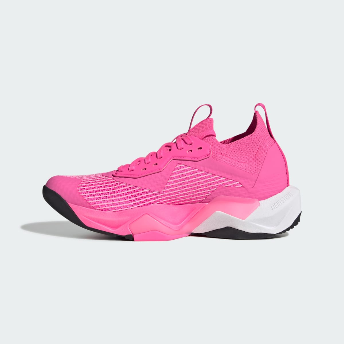Tenis de entrenamiento para mujer color rosa y plateado - vista 7