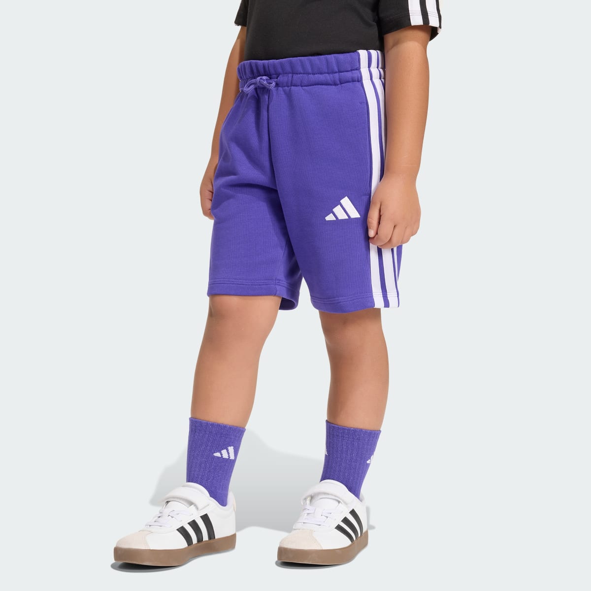 Short deportivo para niños color morado - vista 4