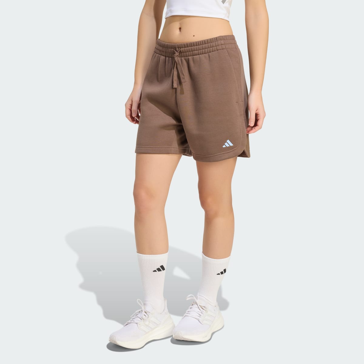 Short deportivo para mujer color tono neutro - vista 1
