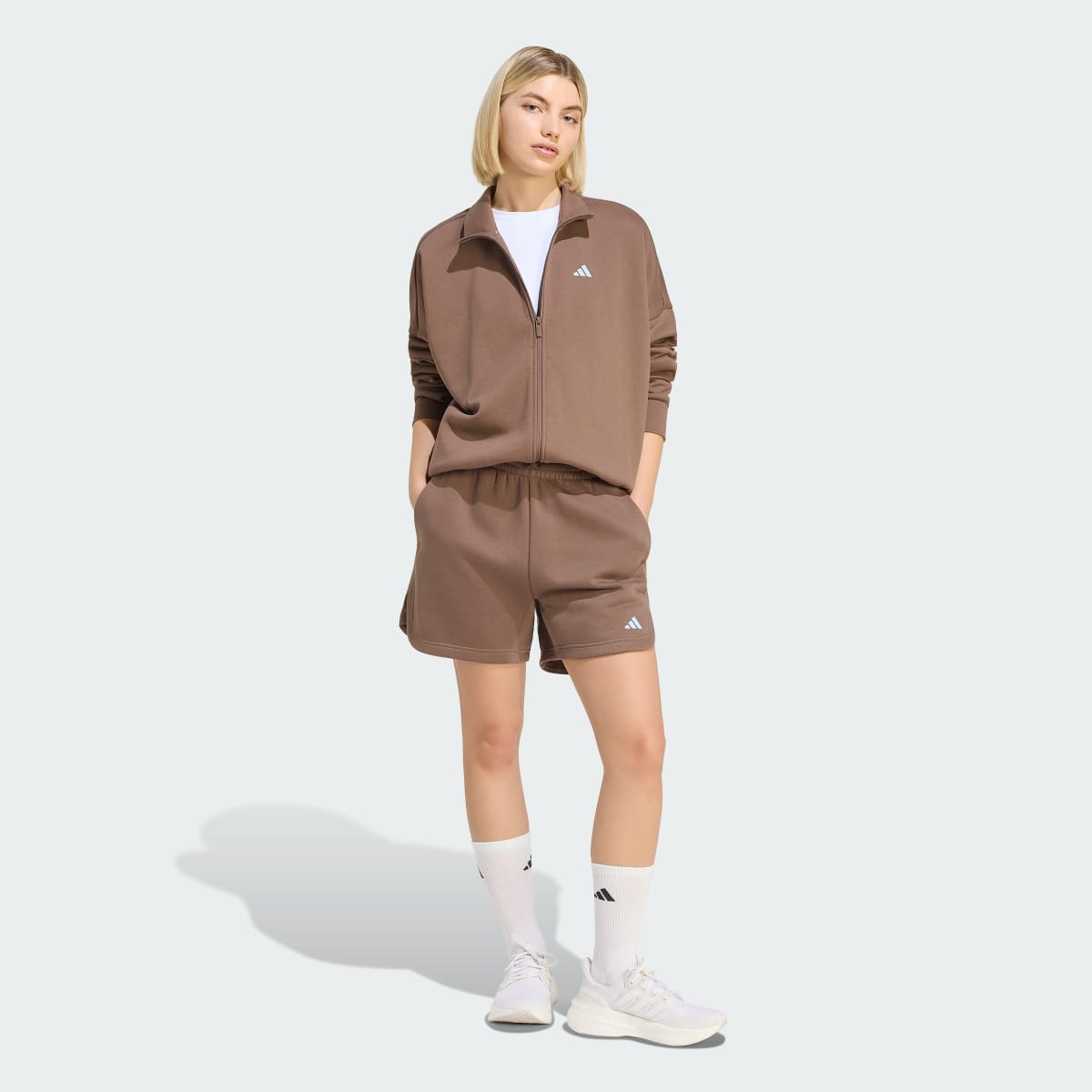 Short deportivo para mujer color tono neutro - vista 5