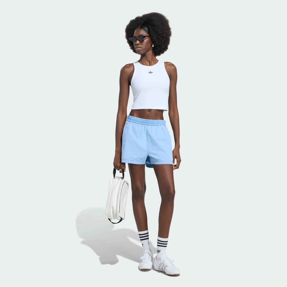 Short deportivo para mujer color tono neutro - vista 4