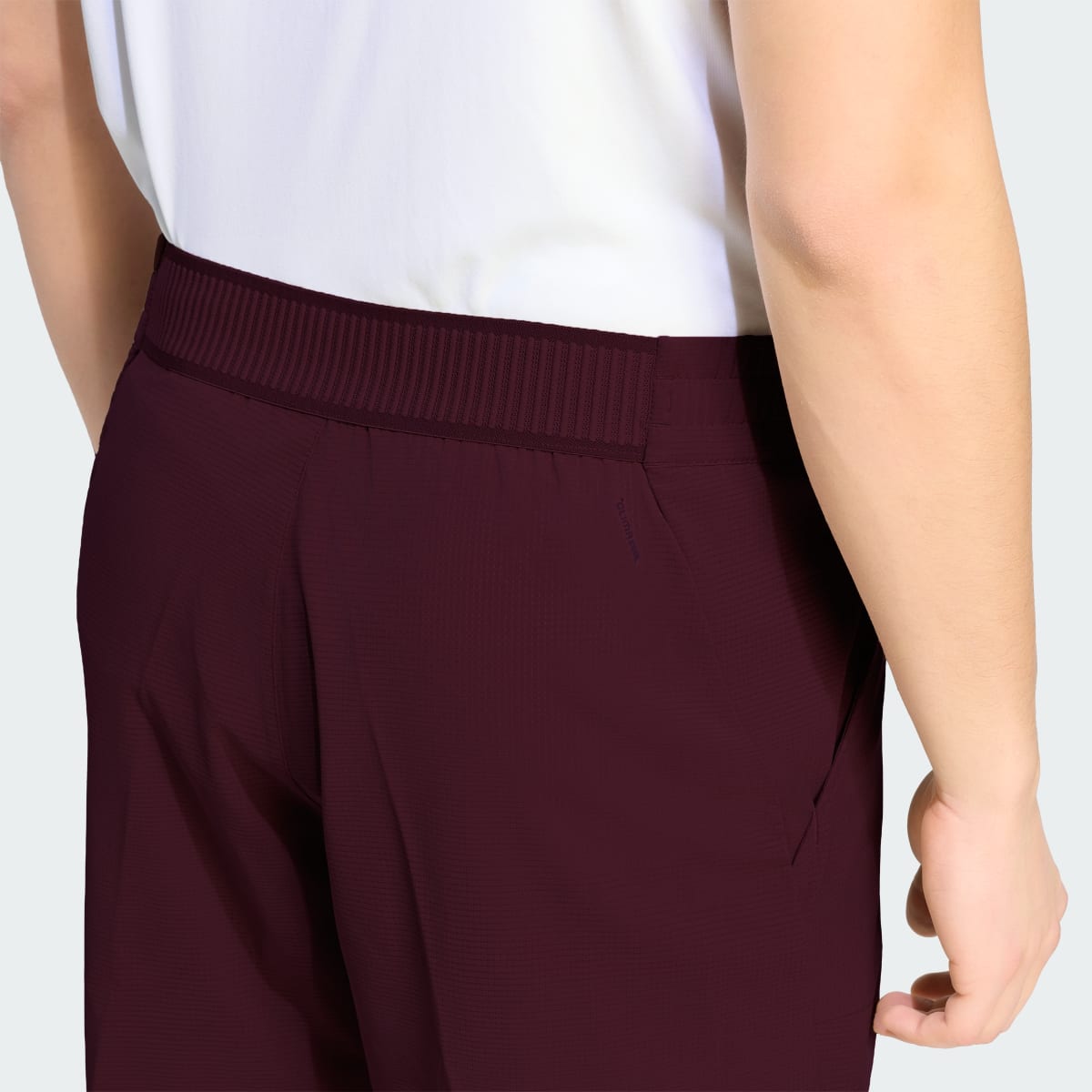 Short deportivo para hombre color granate - vista 7