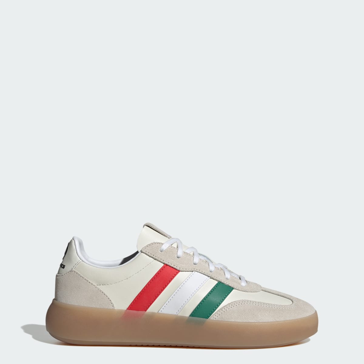 Tenis casuales para hombre color blanco y rojo - vista 1