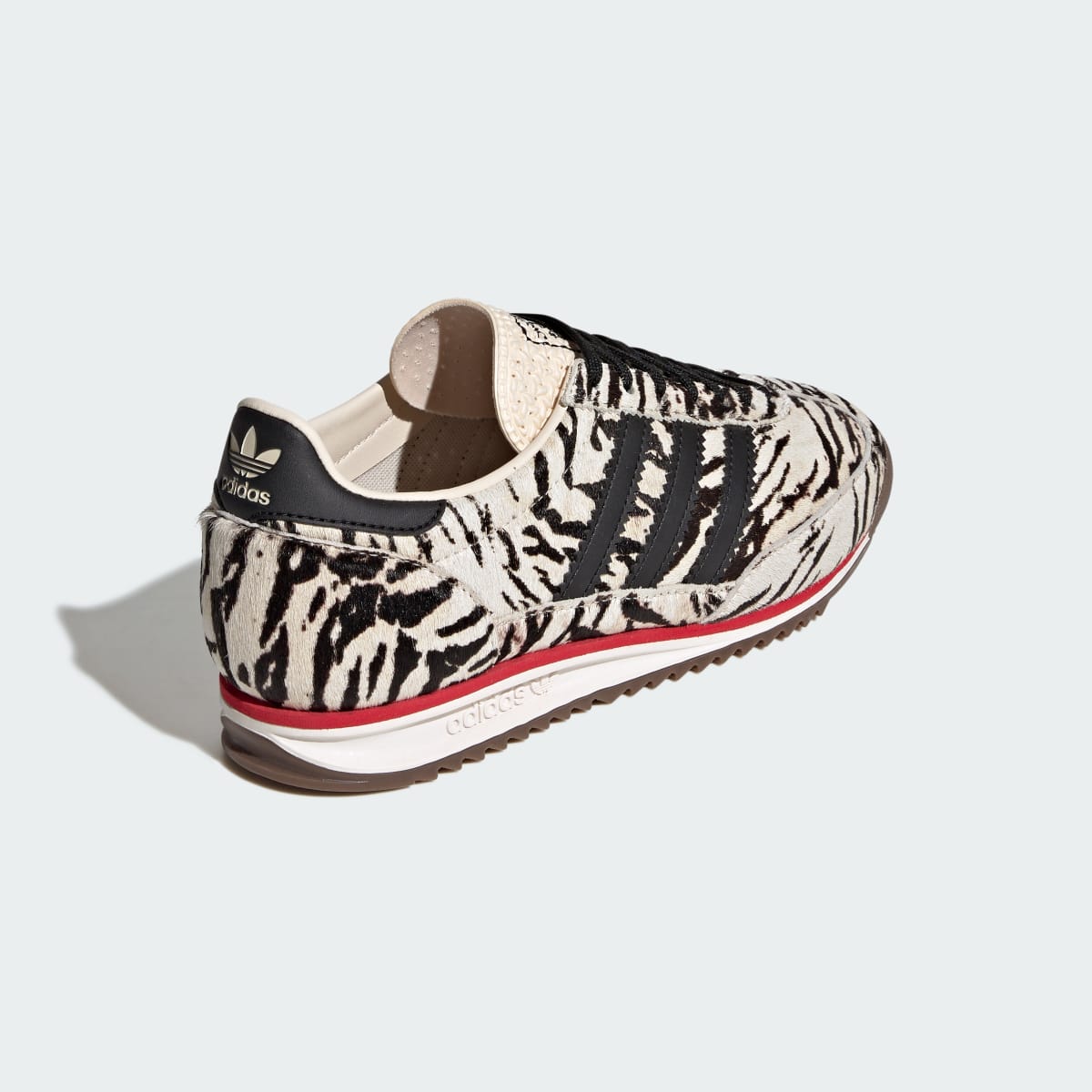Tenis casuales para mujer color blanco y negro - vista 6