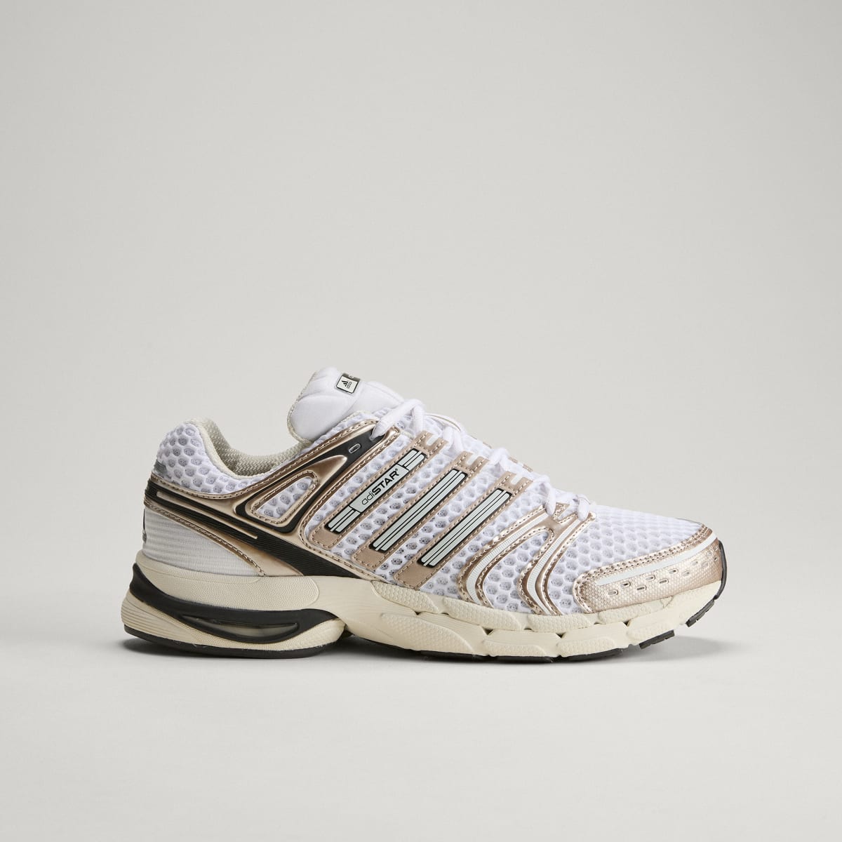 Tenis casuales unisex color blanco y gris - vista 3
