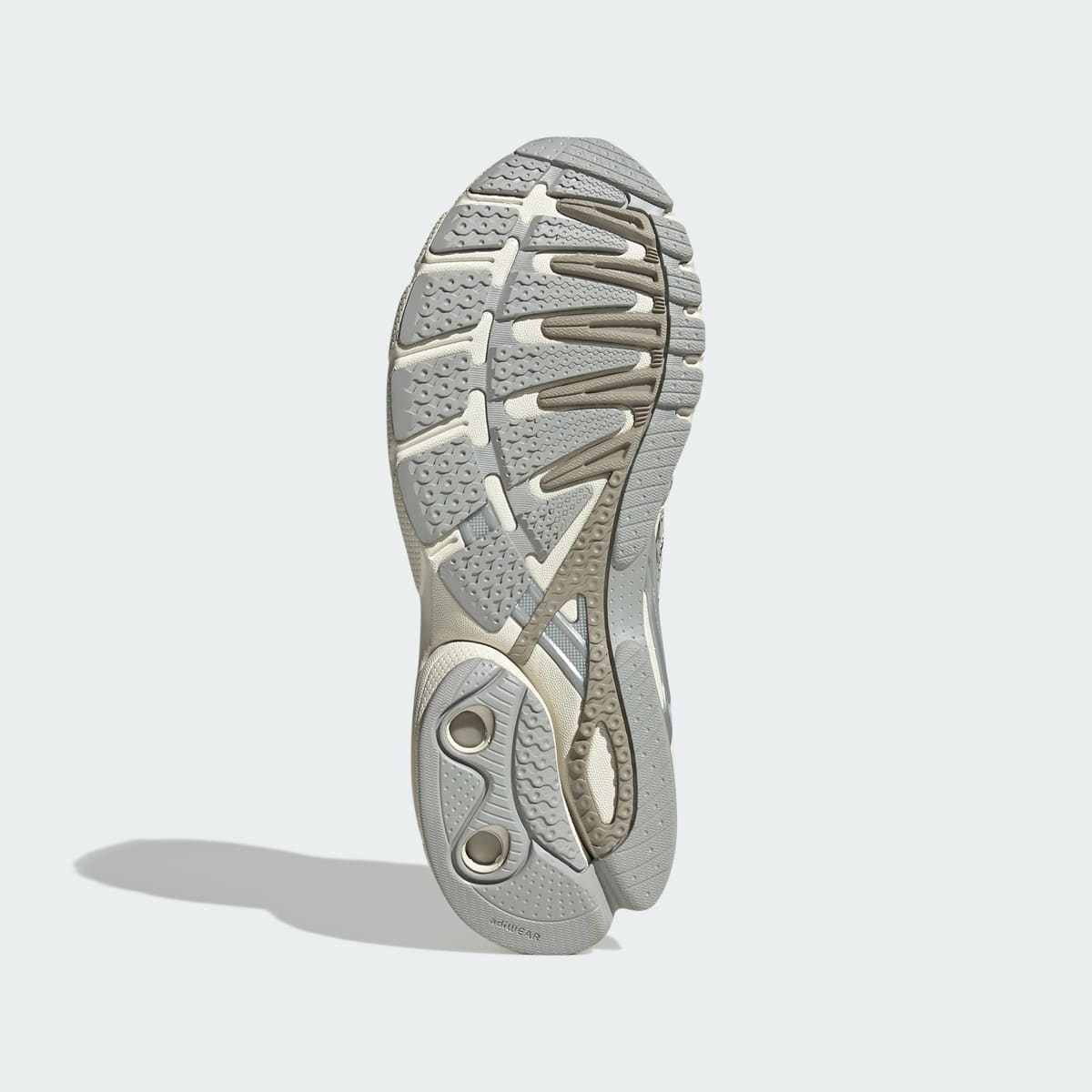 Tenis casuales para mujer color blanco y plateado - vista 4