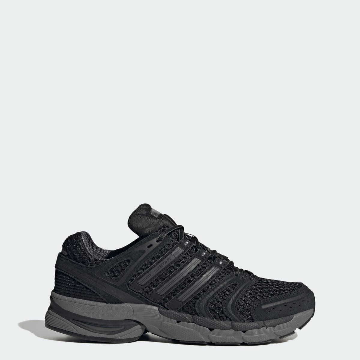 Tenis casuales unisex color negro y gris - vista 1