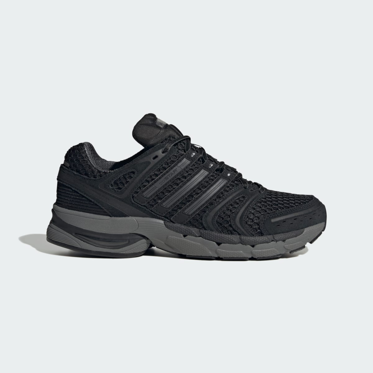 Tenis casuales unisex color negro y gris - vista 2