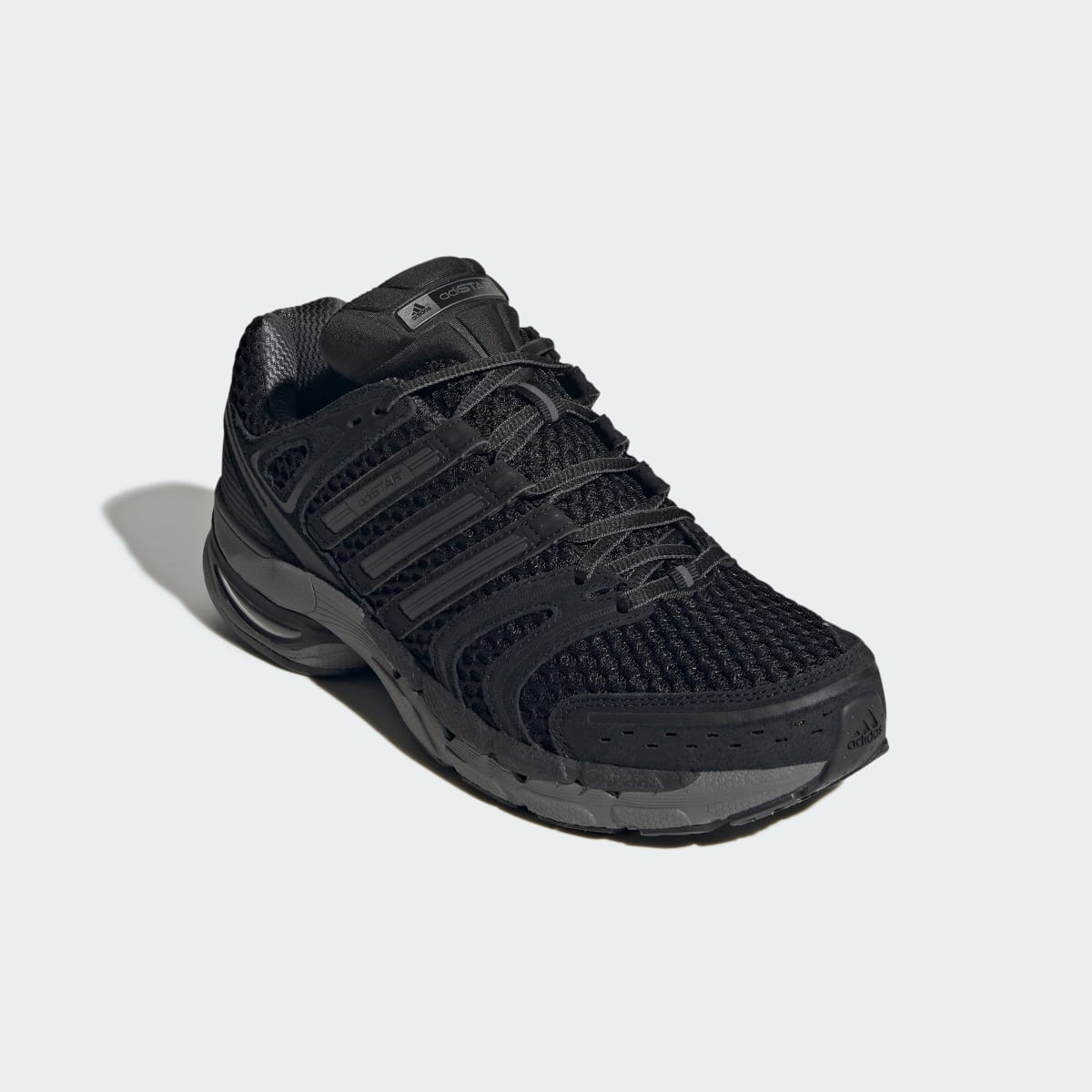 Tenis casuales unisex color negro y gris - vista 5