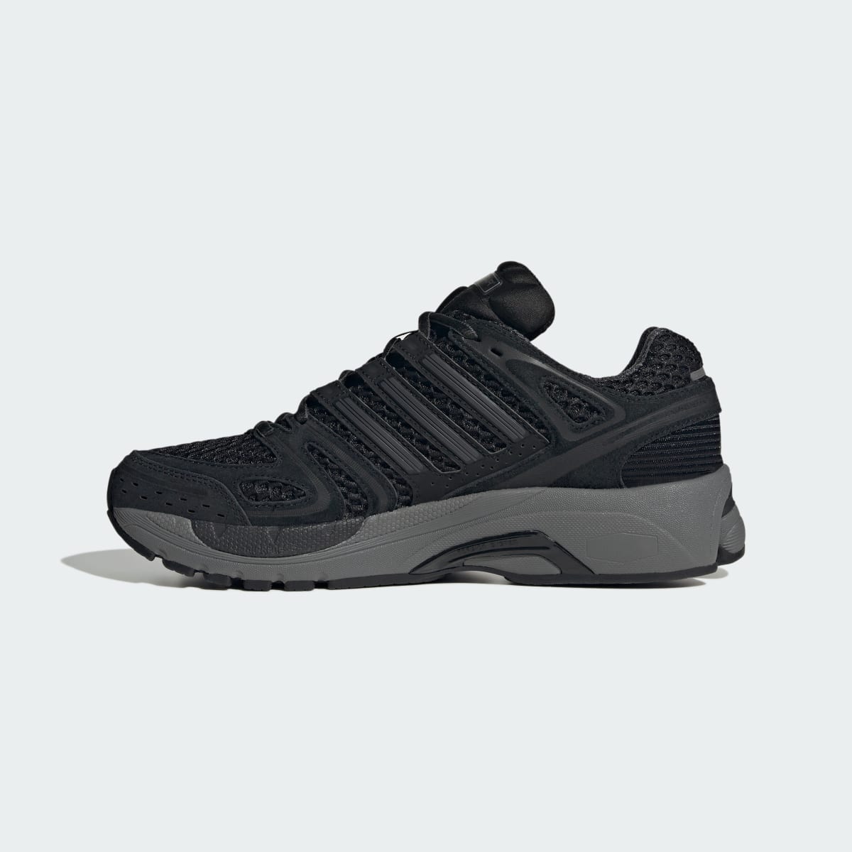 Tenis casuales unisex color negro y gris - vista 7
