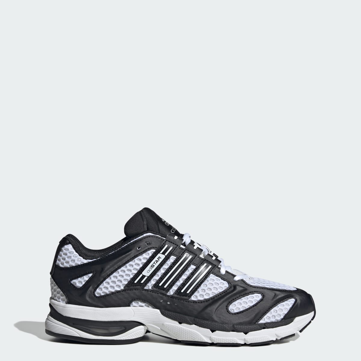Tenis casuales unisex color blanco y negro - vista 1