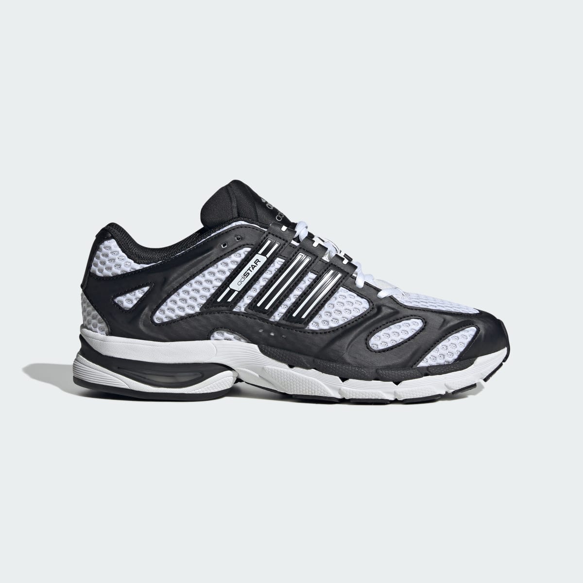 Tenis casuales unisex color blanco y negro - vista 2