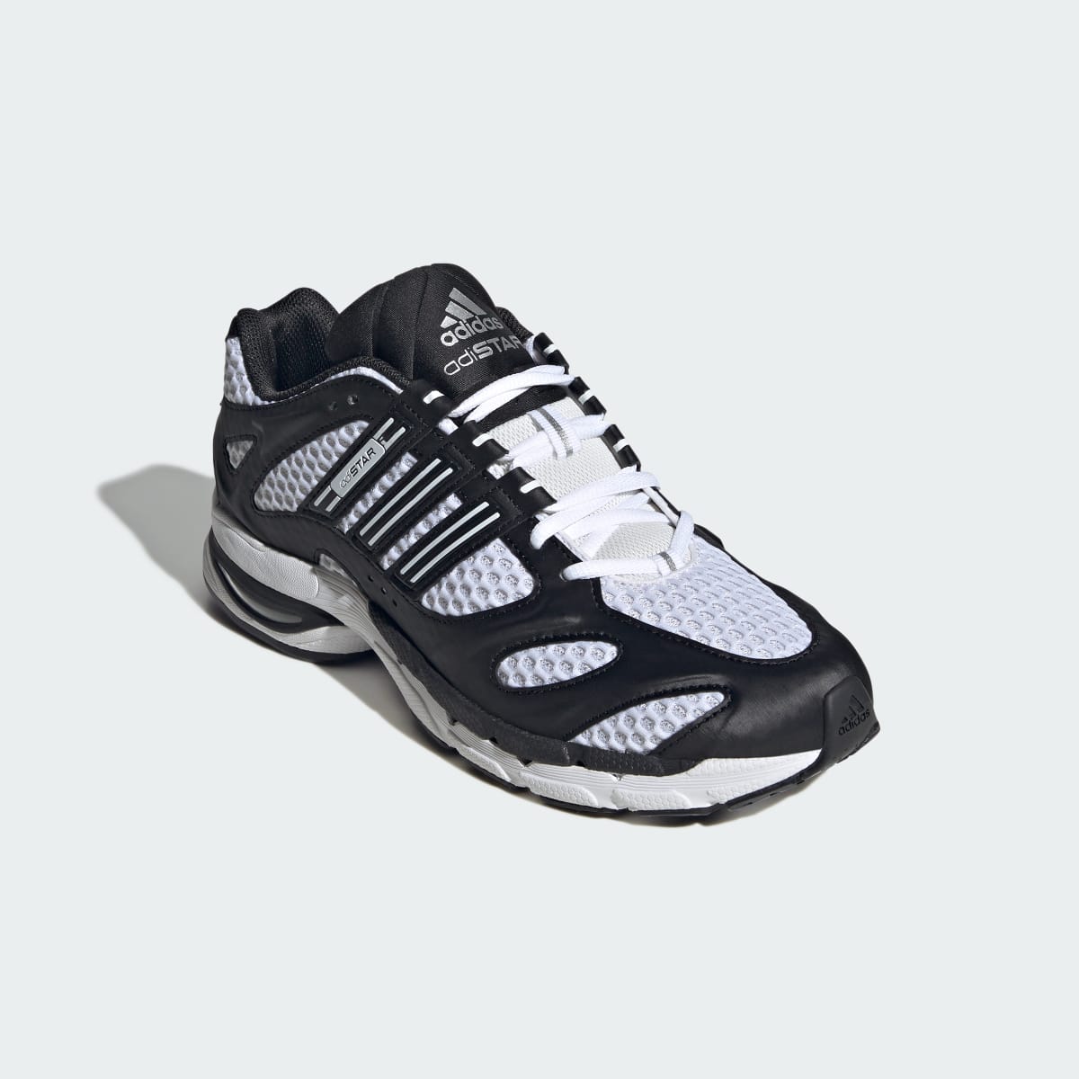 Tenis casuales unisex color blanco y negro - vista 5