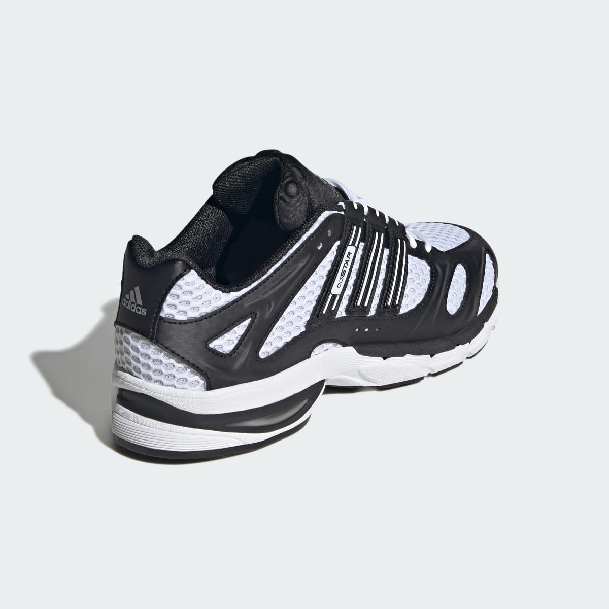 Tenis casuales unisex color blanco y negro - vista 6