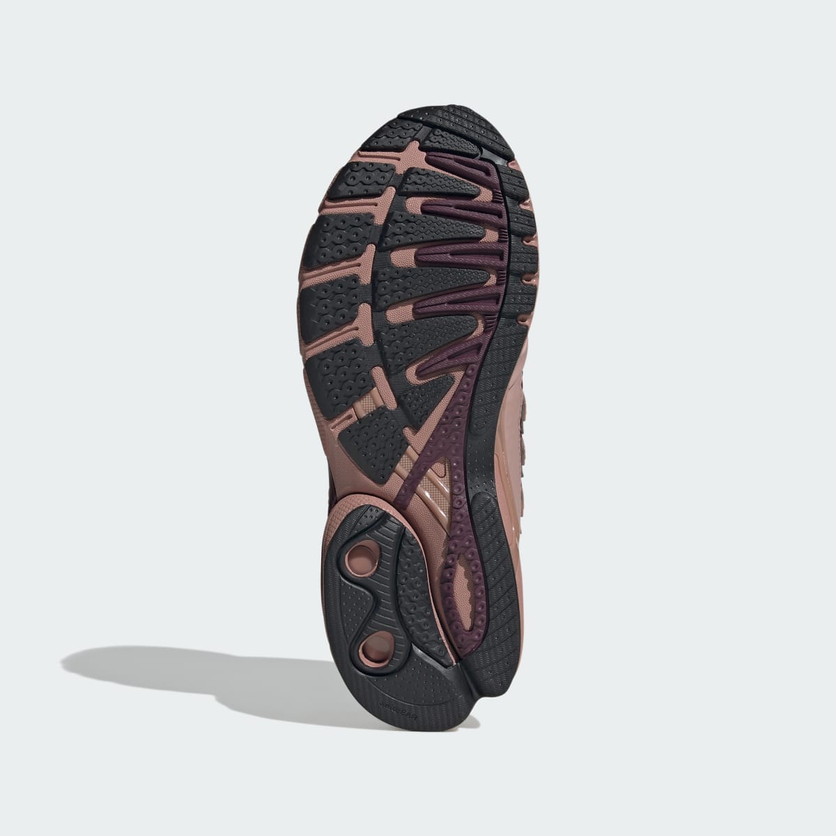 Tenis casuales para mujer color granate y blanco - vista 4