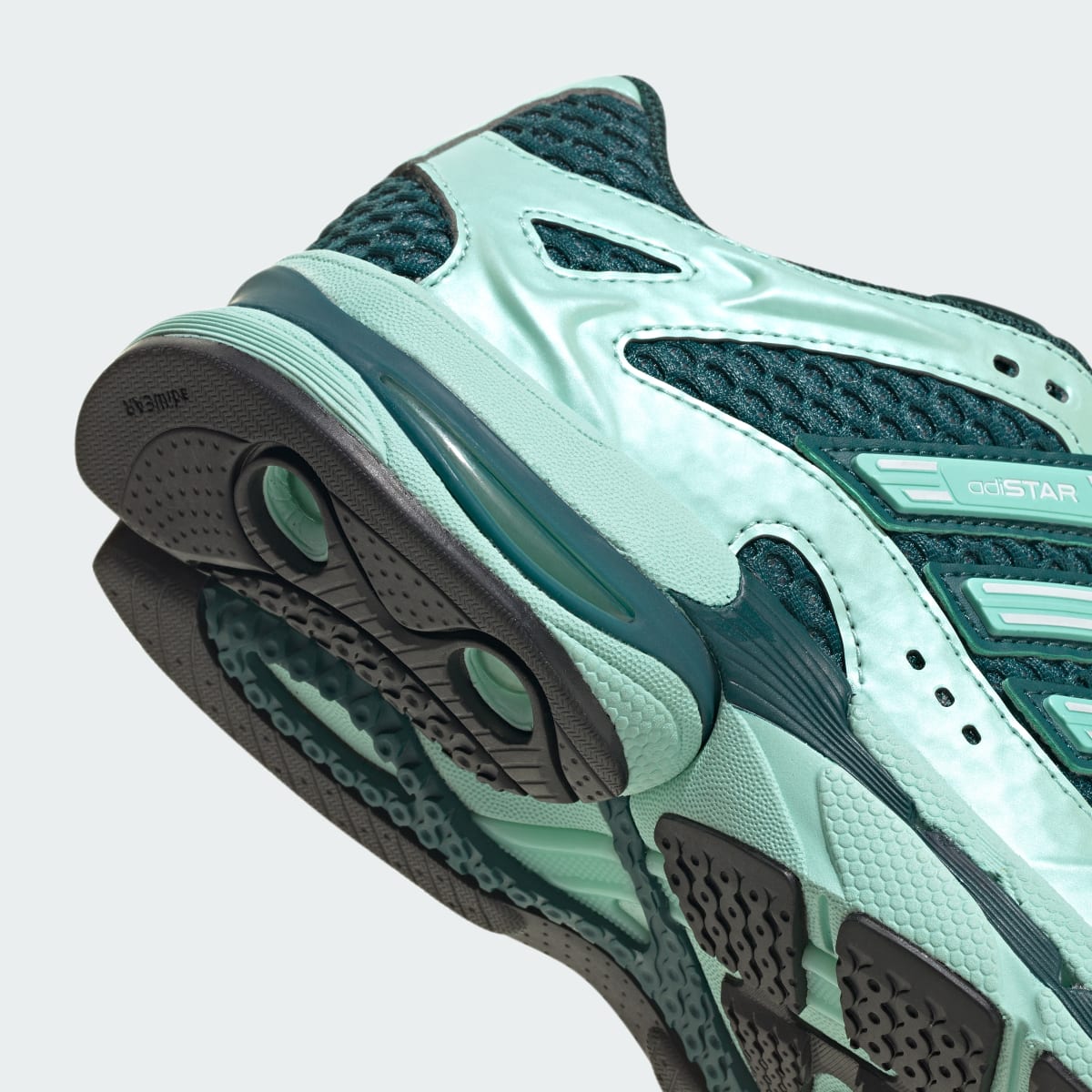 Tenis casuales para mujer color verde y blanco - vista 8