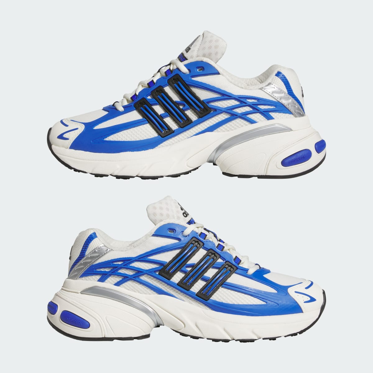 Tenis casuales unisex color azul y negro - vista 8