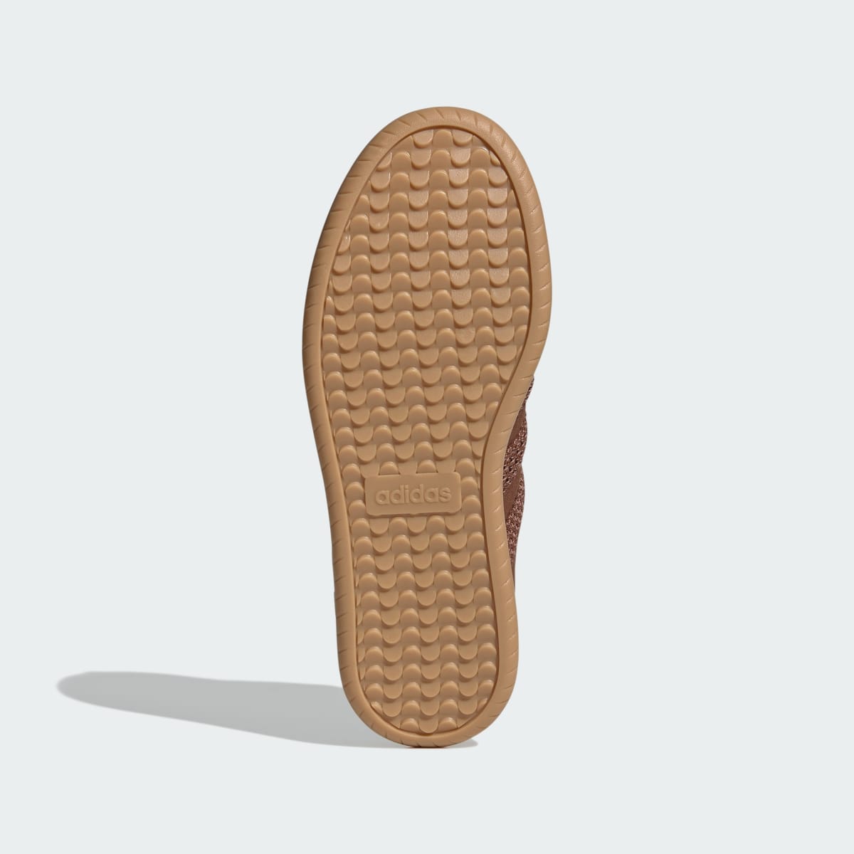 Tenis casuales para mujer color café y dorado - vista 4