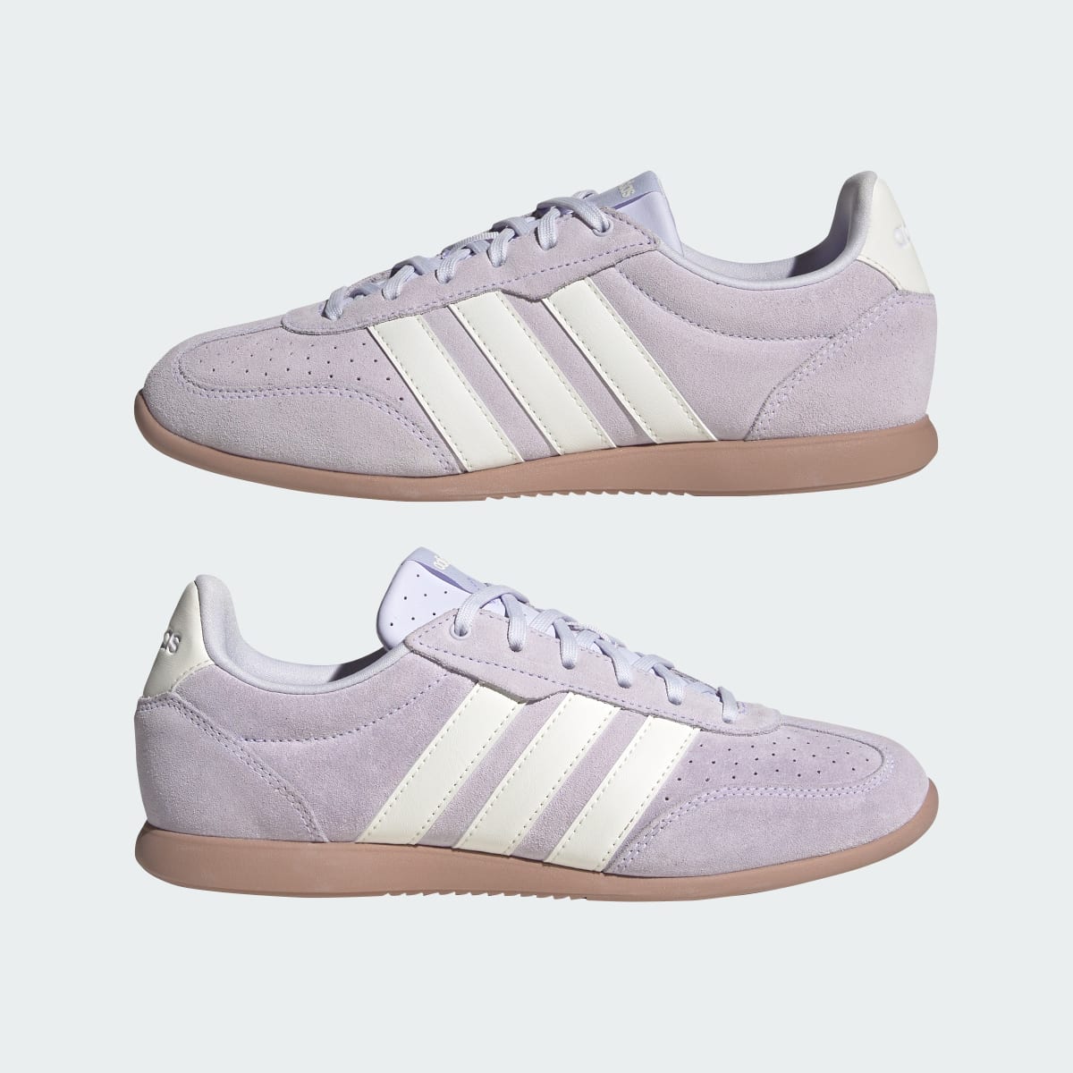 Tenis casuales para mujer color morado y blanco - vista 8