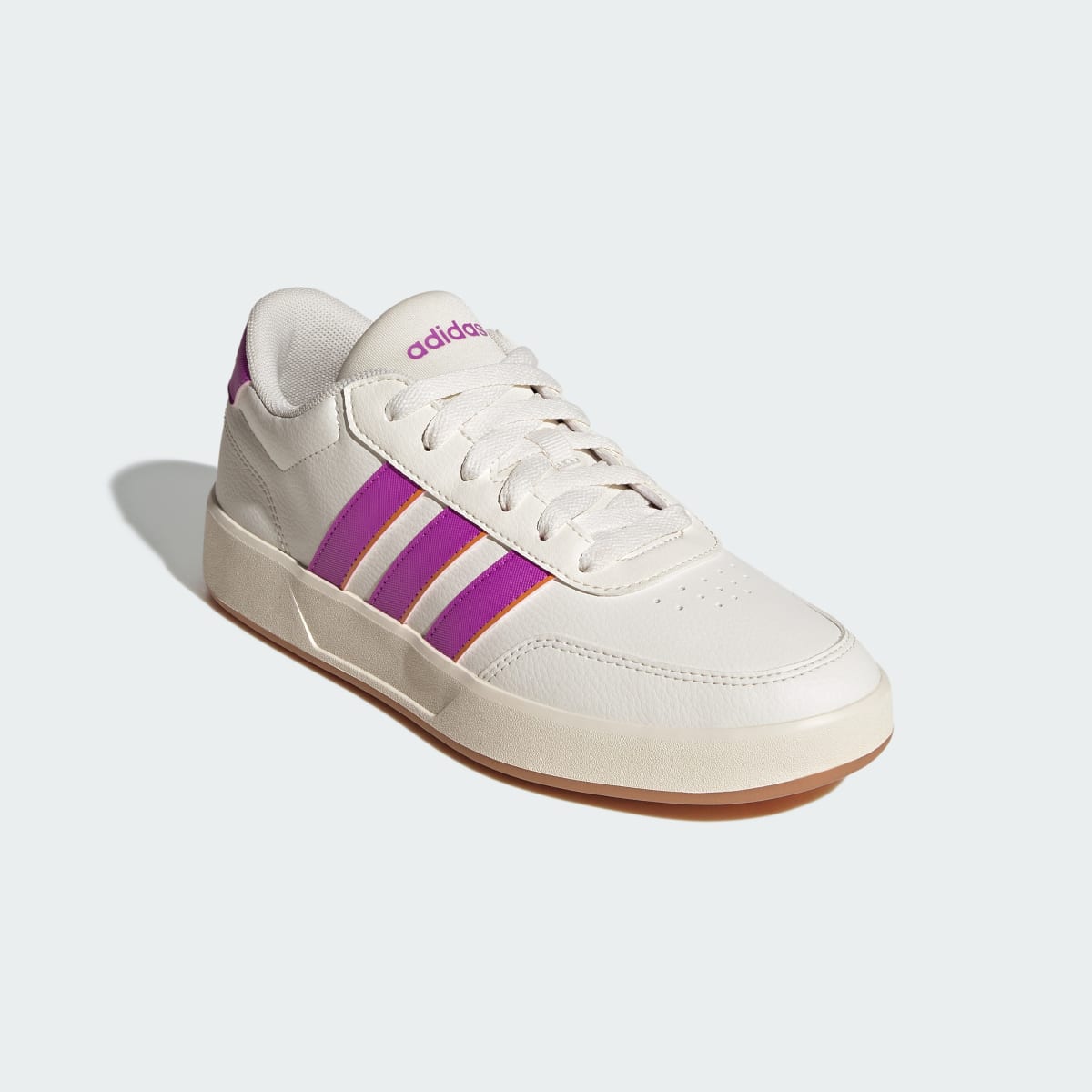Tenis casuales para mujer color blanco y morado - vista 5