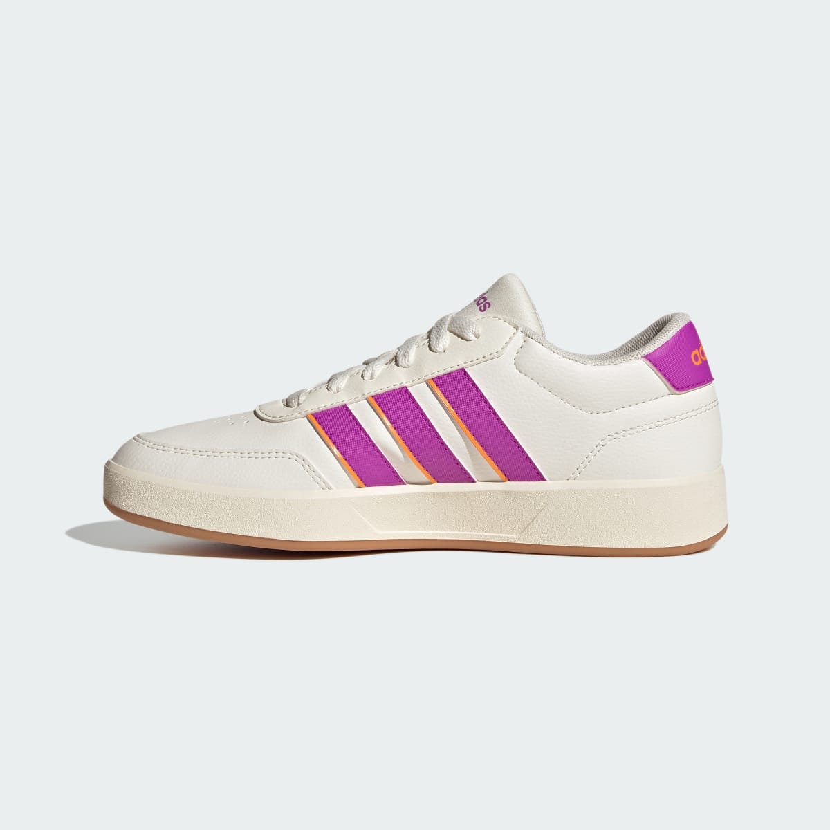 Tenis casuales para mujer color blanco y morado - vista 7