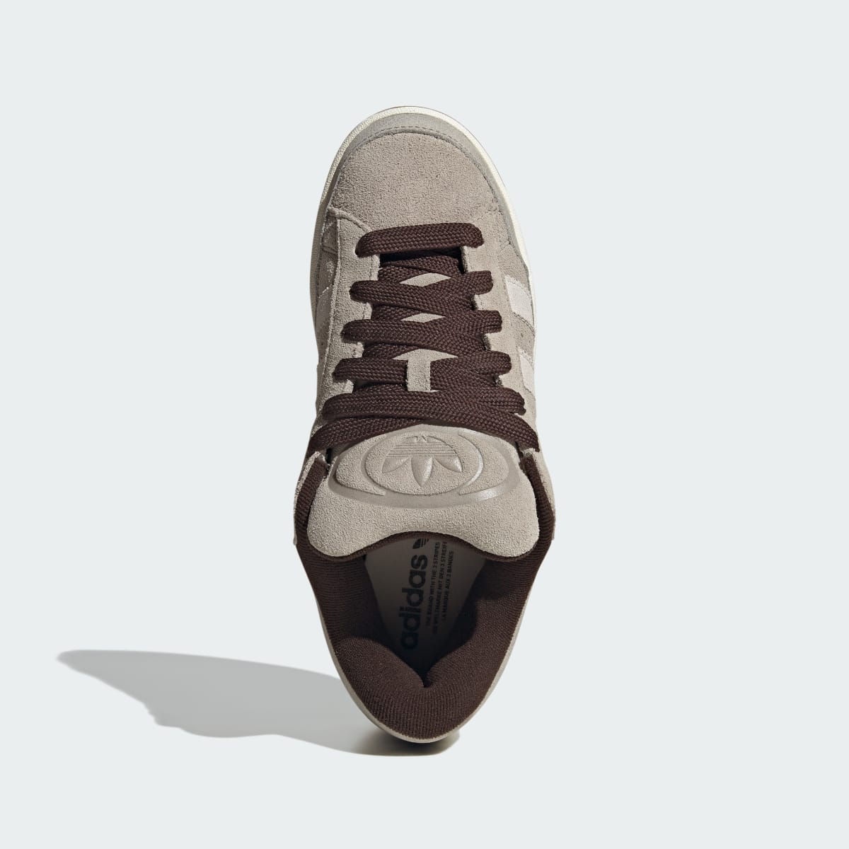 Tenis casuales unisex color blanco y goma - vista 3