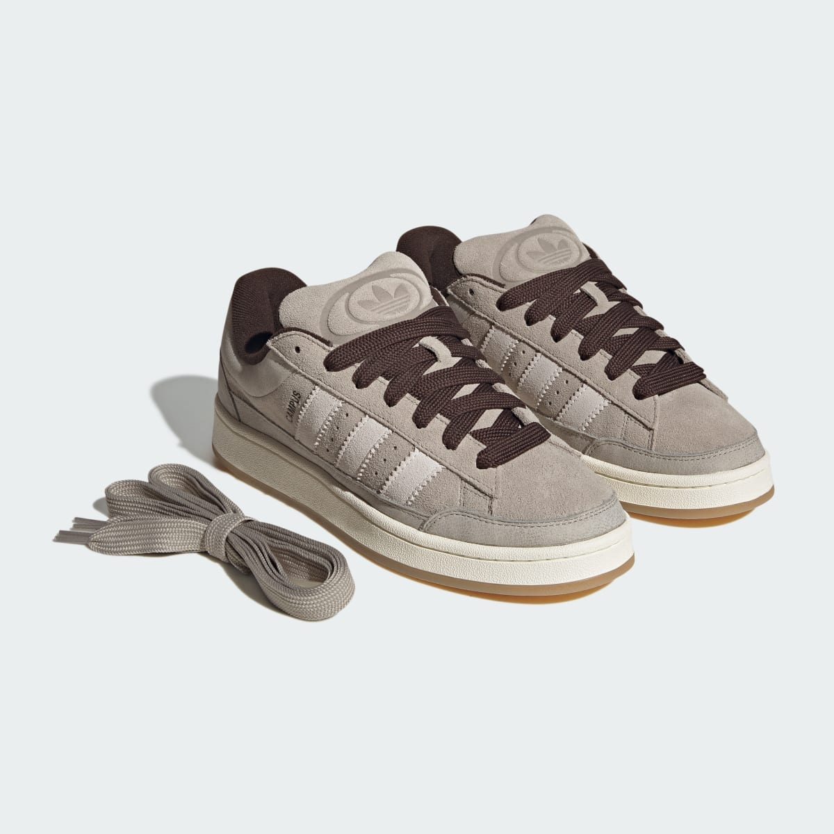 Tenis casuales unisex color blanco y goma - vista 8
