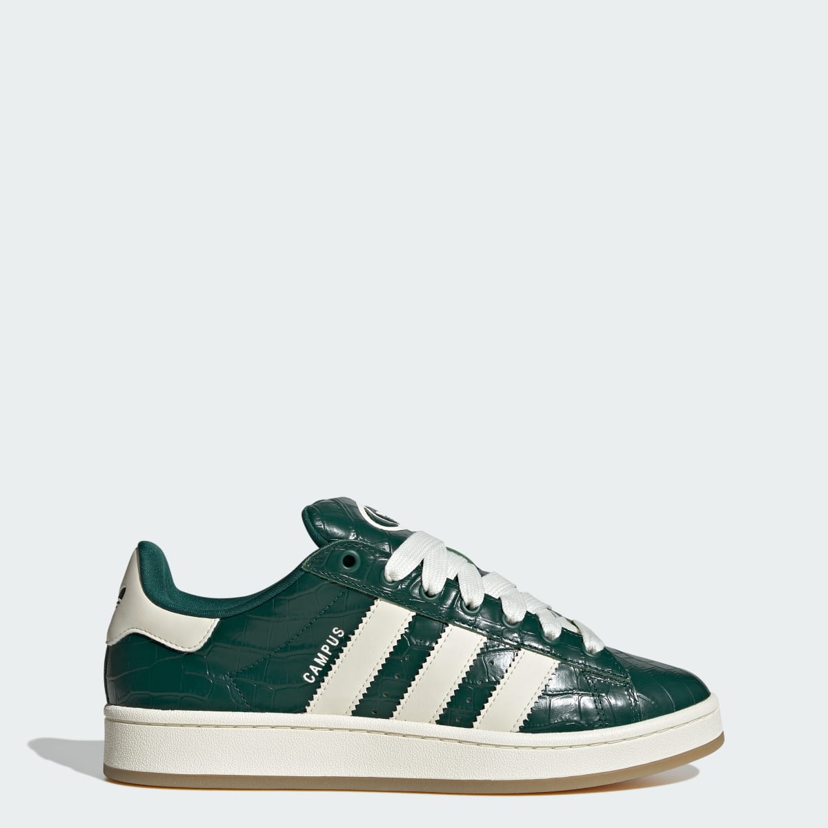 Tenis casuales para hombre color verde y blanco - vista 1