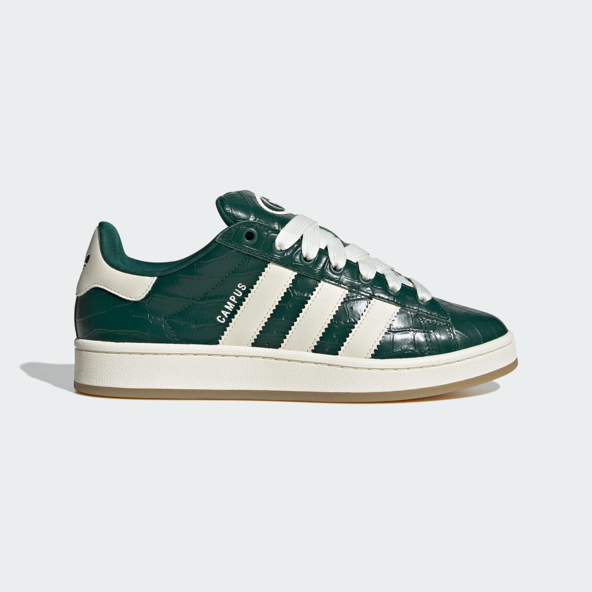 Tenis casuales para hombre color verde y blanco - vista 2