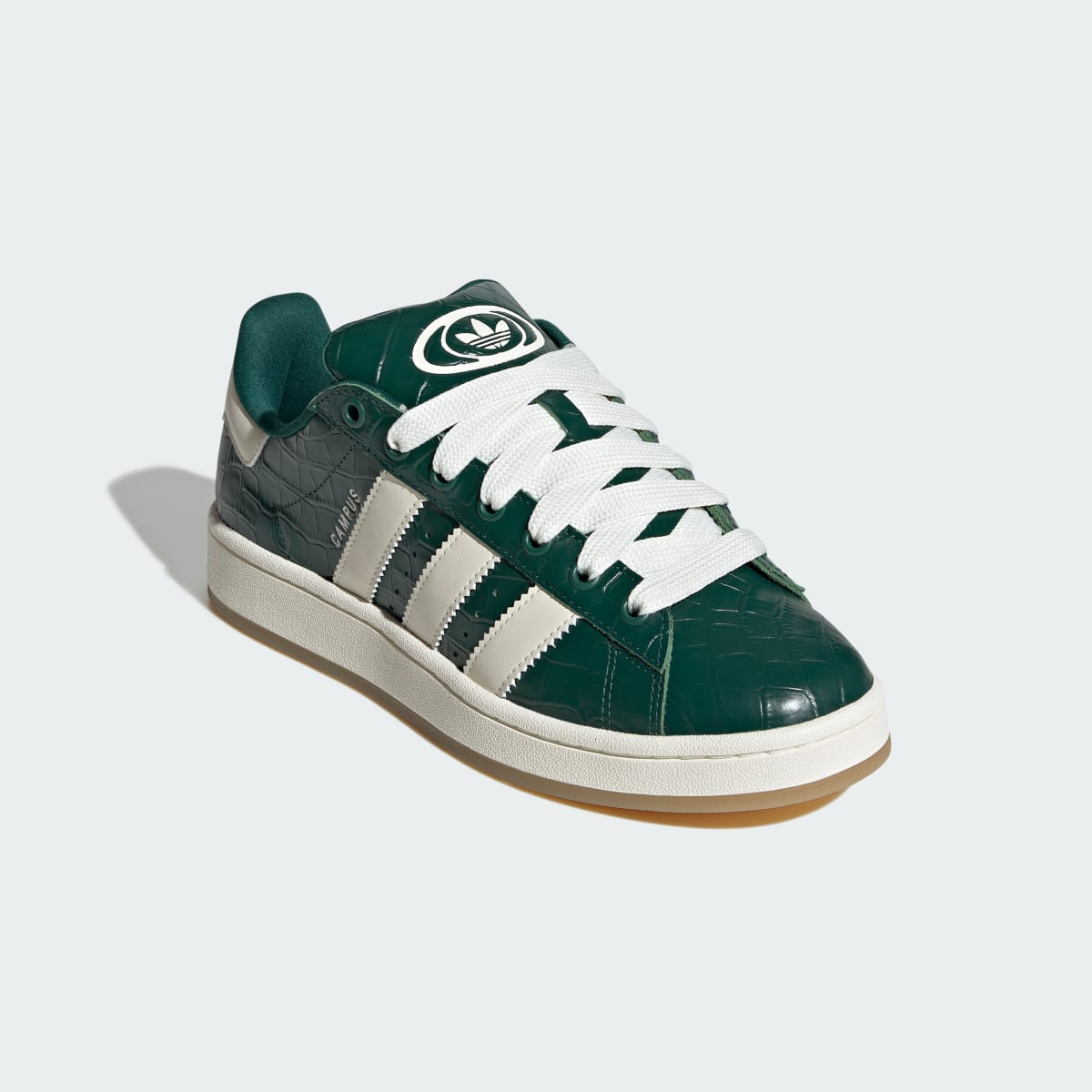Tenis casuales para hombre color verde y blanco - vista 5